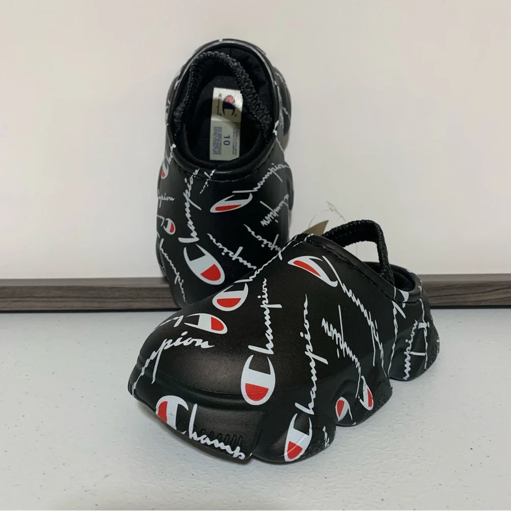 Champion Super Meloso Warped Clog Shoes-Size 10 Toddler NWT